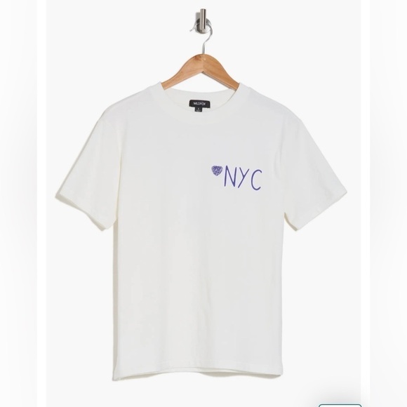 Wildfox NYC Ryan Ex-Boyfriend White Sleeve Tee Size M - Picture 1 of 11